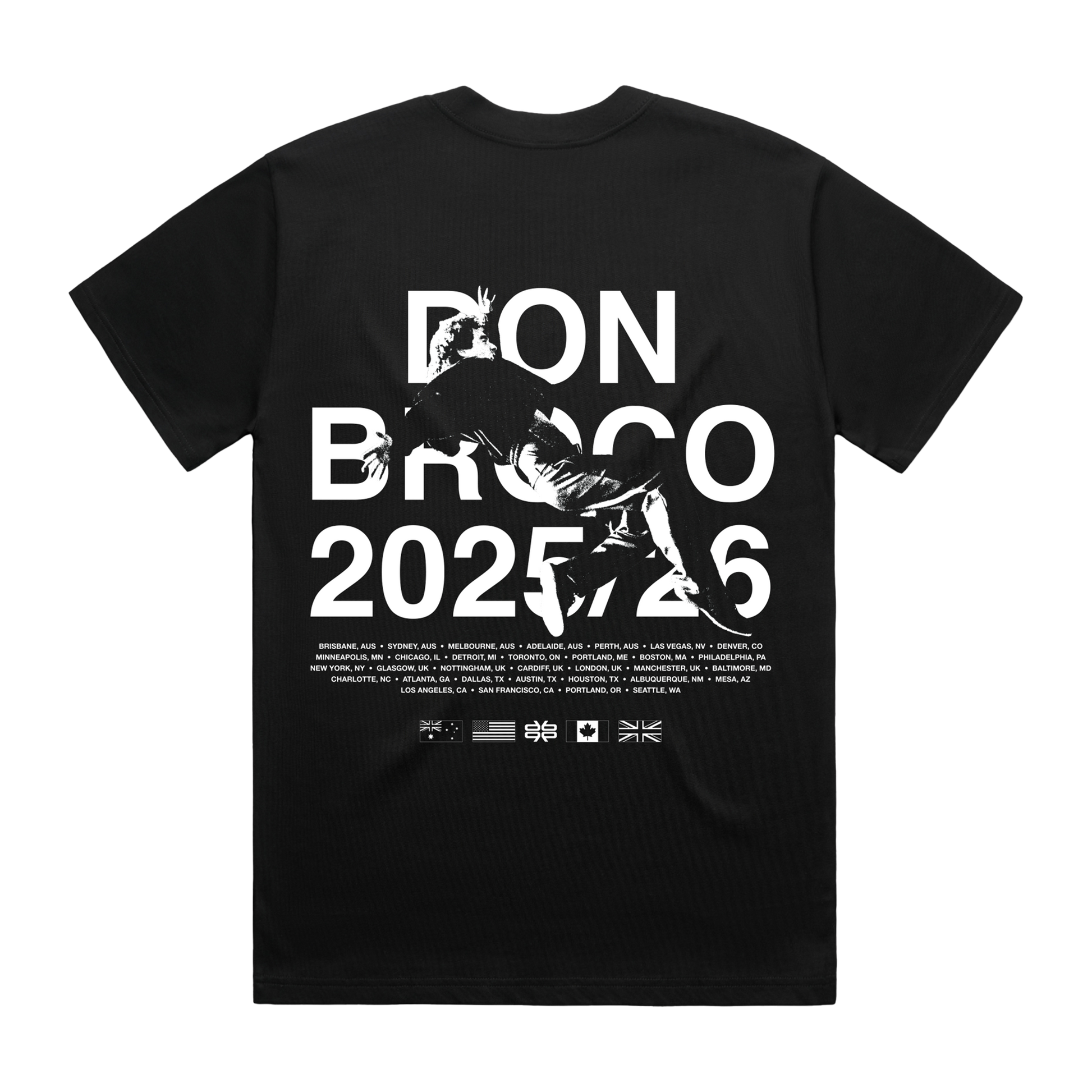 2025/2026 World Tour Black Tee