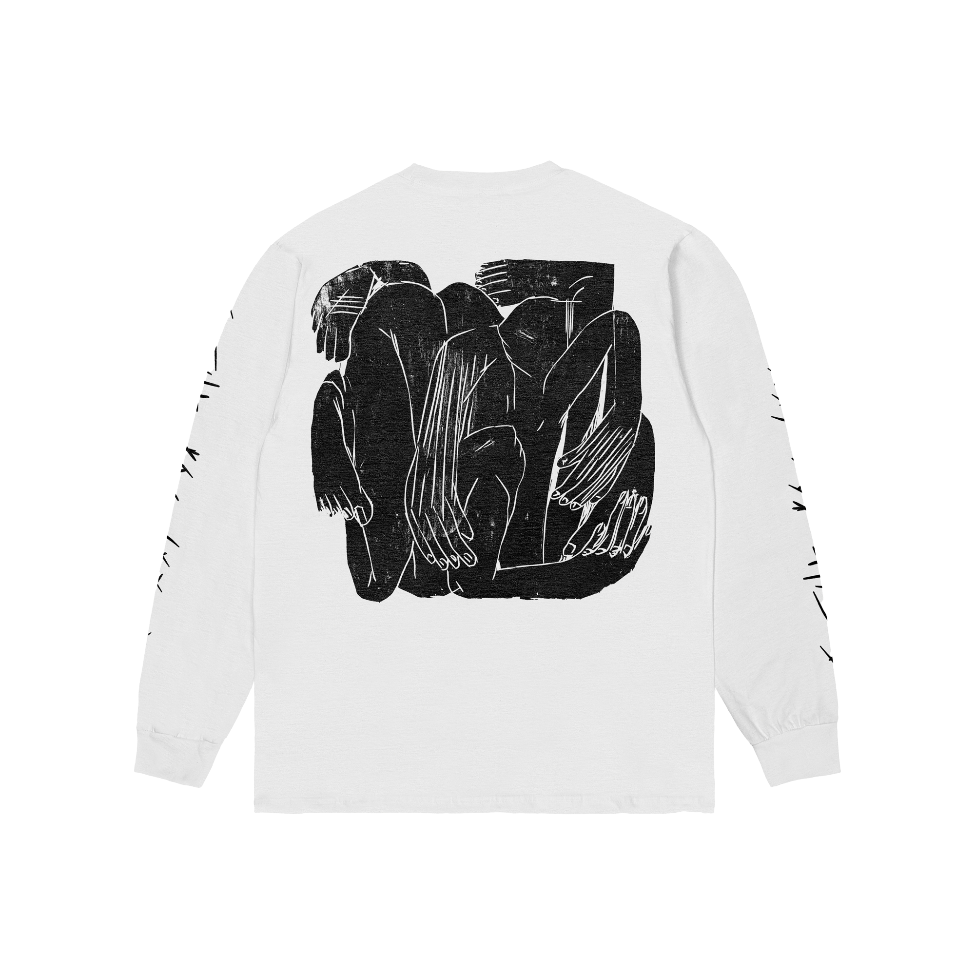 Nightmare Tripping | White Longsleeve