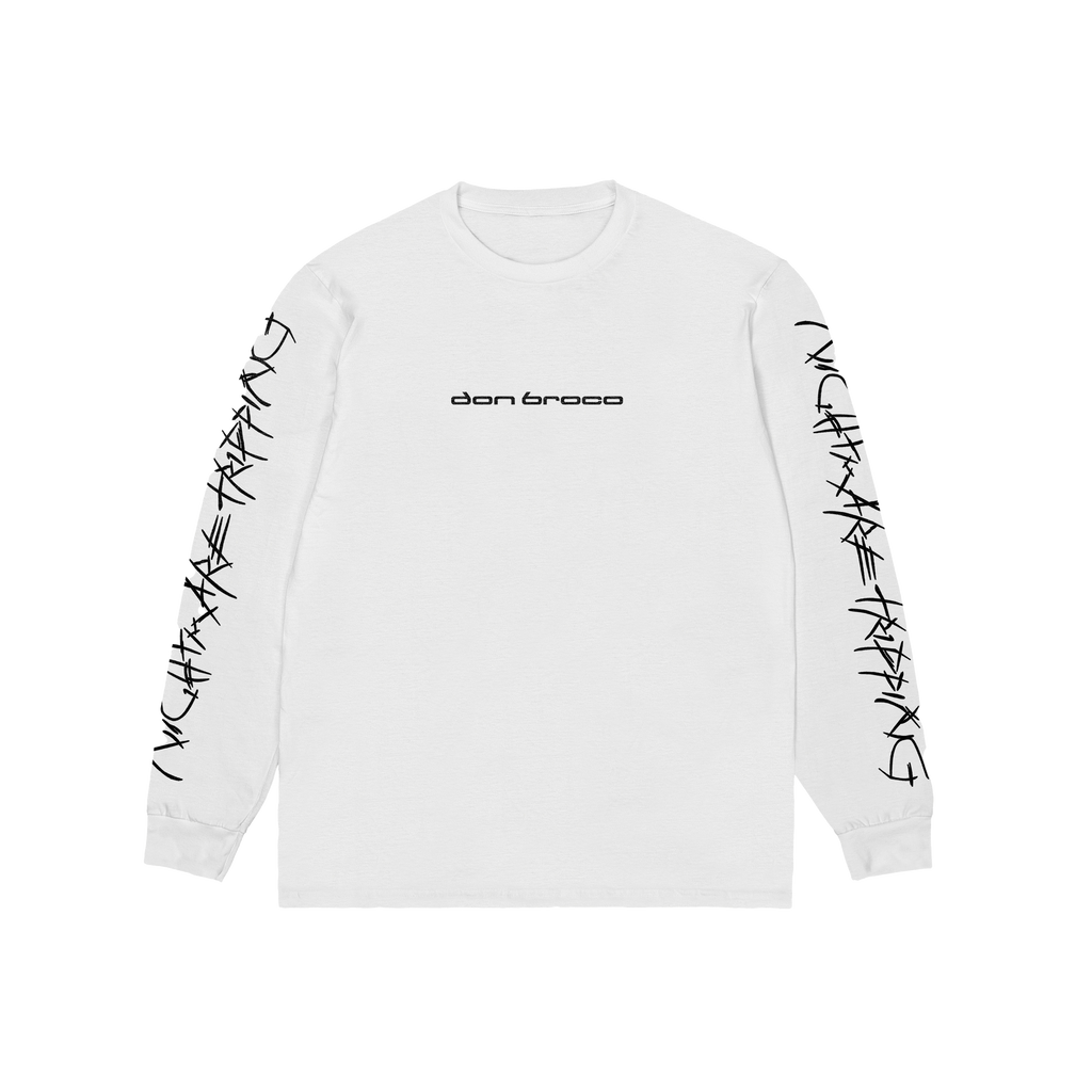 Nightmare Tripping | White Longsleeve
