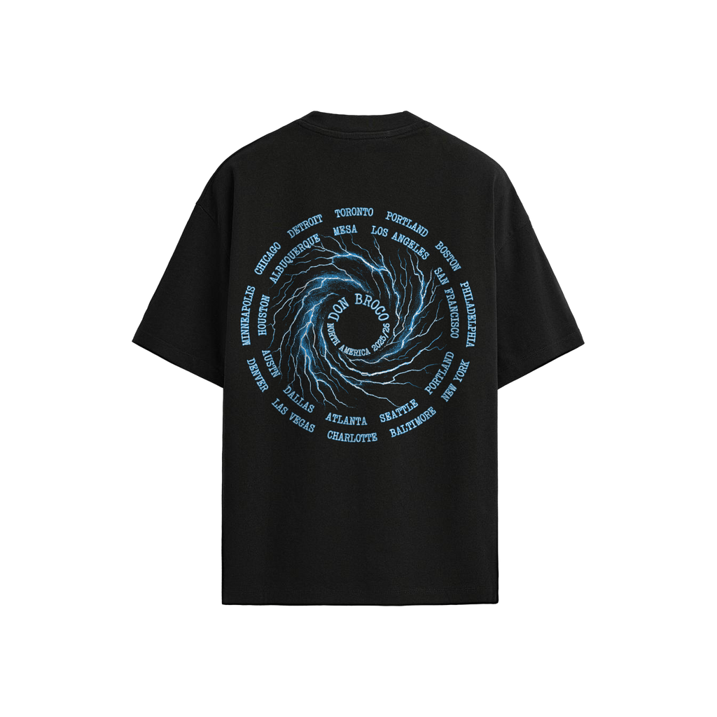 Vortex US Black Tour T-Shirt
