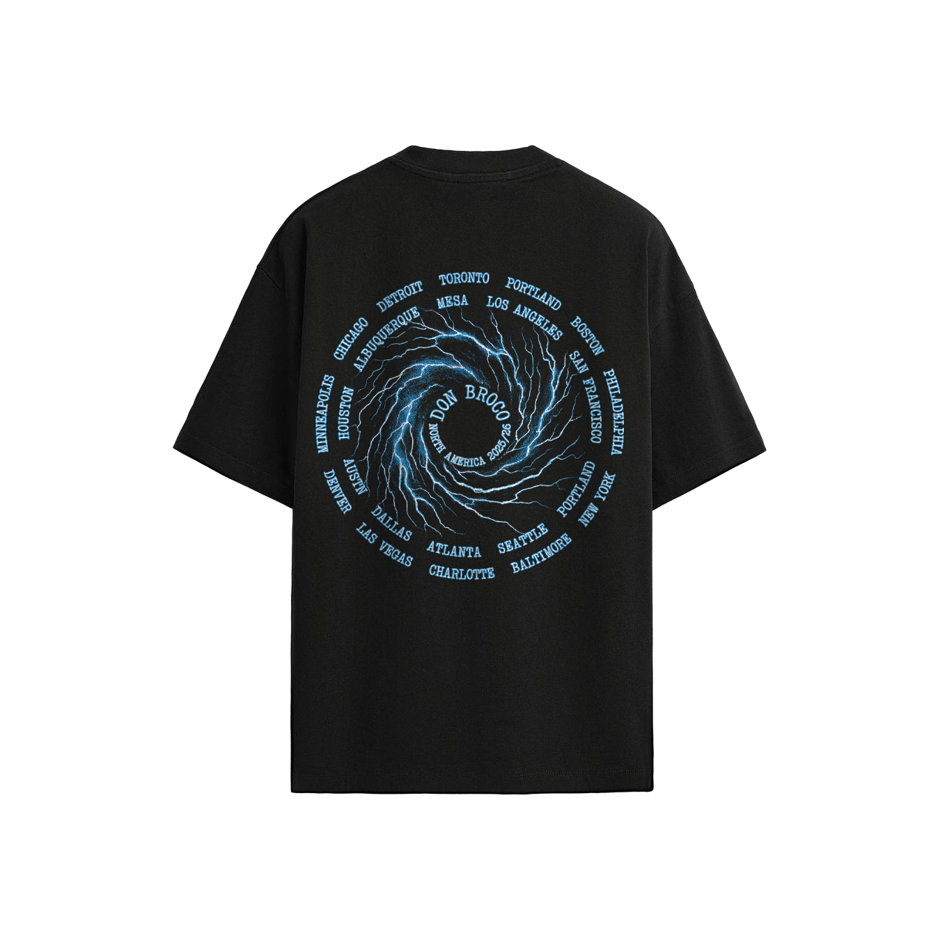 Vortex US Black Tour T-Shirt