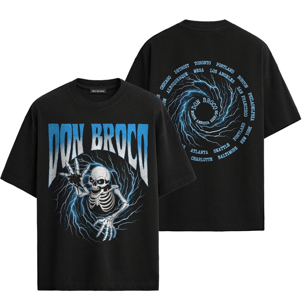 Vortex US Black Tour T-Shirt